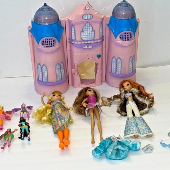 HUGE Lot WINX CLUB dolls CASTLE, Bloom, Icy Stella Flora, Figures Dolls - Picture 3 of 10